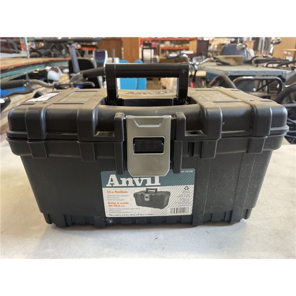 ANVIL TOOL BOX WITH CONTENTS