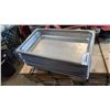 Image 1 : 20 STAINLESS STEEL INSERT TRAYS, 20" X 12"