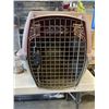 Image 2 : PET MADE PET CARRIER AND TWO BIRD FEEDERS