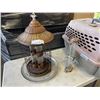 Image 3 : PET MADE PET CARRIER AND TWO BIRD FEEDERS