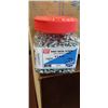 Image 2 : 5 JARS OF SHEET METAL SCREWS, #8 X 9/16", 1,000PCS/JAR