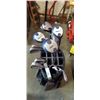 Image 2 : NIKE GOLF BAG WITH WILSON RH CLUBS, IRONS AND PUTTER