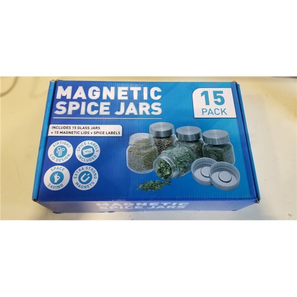 NEW MAGNETIC JARS, 15 PACK