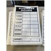 Image 2 : LOT OF BUSINESS HOUR SIGNS