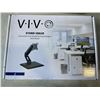 Image 2 : VIVO DUAL ADJUSTABLE MONITOR MOUNT, SINGLE MONITOR ADJUSTABLE MOUNT AND SINGLE MONITOR DESK STAND