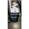 Image 1 : 10 BOXES OF NEW EUROTEK VINYLL FLOORING WITH LAMINATE AND SUBFLOOR BUILT IN 200 SQARE FEET TOTAL