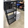 Image 2 : FOUR TIER SHELF AND FOUR-DRAWER ORGANIZER
