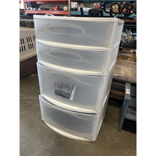 STERILITE 4 DRAWER PLASTIC ORGANIZER