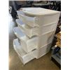 Image 2 : STERILITE 4 DRAWER PLASTIC ORGANIZER