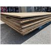 Image 2 : 13 SHEETS OF 3/4" TONGUE AND GROOVE PLYWOOD, 4' X 8'