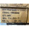 Image 3 : 2 CASES OF SMALL STRAINERS WITH WOOD HANDLES