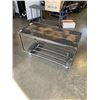 Image 1 : TWO TIER GROCERY CART