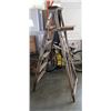 Image 2 : WOODEN 5-FT A-FRAME LADDER