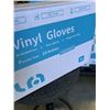 Image 3 : CASE OF NEW VINYL GLOVES SIZE LARGE 1000CT