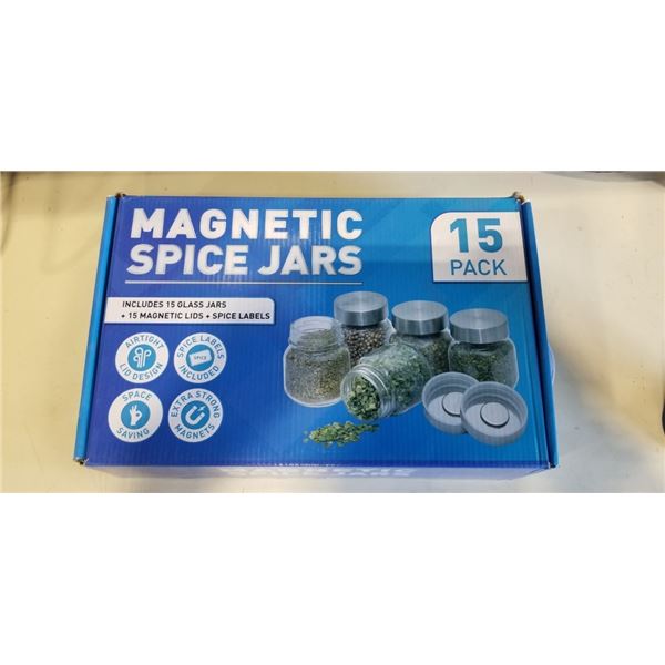 NEW MAGNETIC JARS, 15 PACK