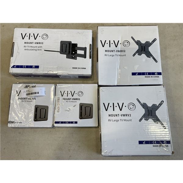 LOT OF RV TV MOUNTS