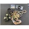 Image 1 : LARGE BAG OF MISC BONE JEWELRY INCLUDING HAND CARVED BRACLET AND HAND CRAFTED NECKLACE