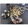 Image 3 : LARGE BAG OF MISC BONE JEWELRY INCLUDING HAND CARVED BRACLET AND HAND CRAFTED NECKLACE