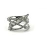 Image 2 : STERLING SILVER CZ RING, SIZE 8, RETAIL $150.00.