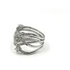 Image 3 : STERLING SILVER CZ RING, SIZE 8, RETAIL $150.00.