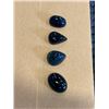 Image 2 : 6.7 CT CERTIFIED BLACK OPAL GEMSTONE PARCEL ($11,725 APPRAISAL)