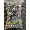Image 2 : 2 SMALL BAGS OF ASSORTED ESTATE AND COSTUME JEWELLERY