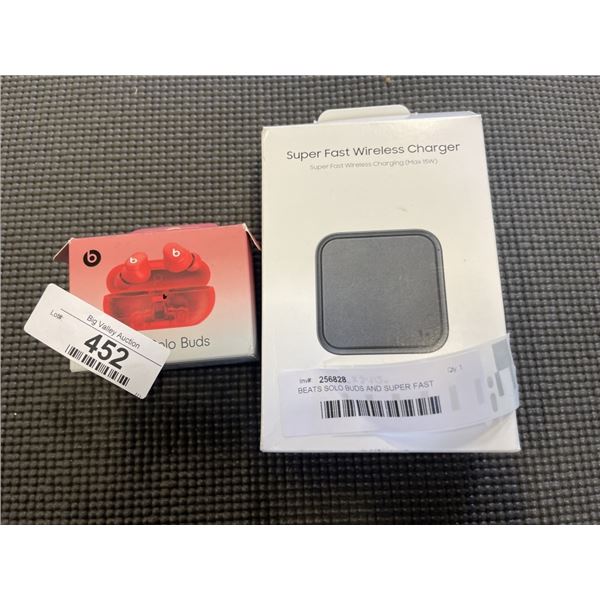 BEATS SOLO BUDS AND SUPER FAST SAMSUNG CHARGING PAD
