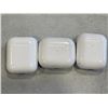 Image 1 : 3 PAIRS OF APPLE AIRPODS, LOST PROPERTY UNKNOWN CONDITION