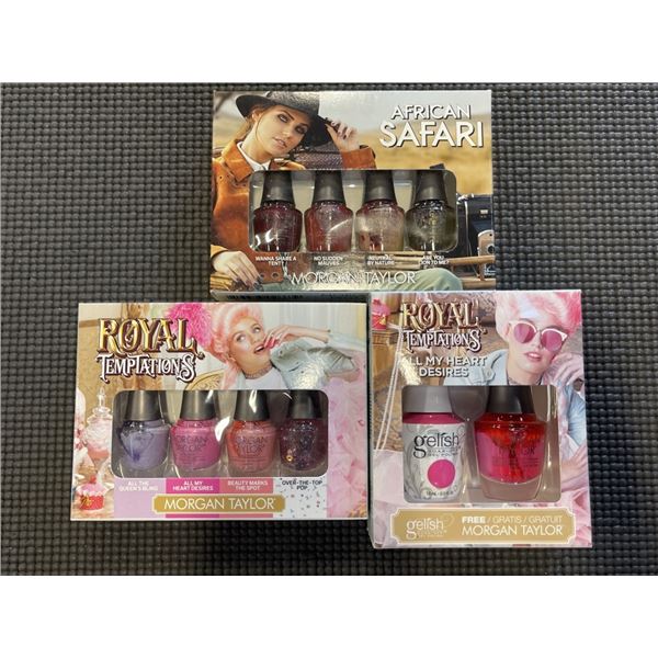 NEW MORGAN TAYLOR GELISH NAIL LAQUER