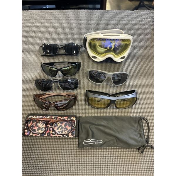 SUNGLASSES, GOGGLES ETC