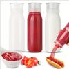 Image 1 : 3-PACK OF PLASTIC CONDIMENT SQUEEZE BOTTLES: HANDWASH ONLY
