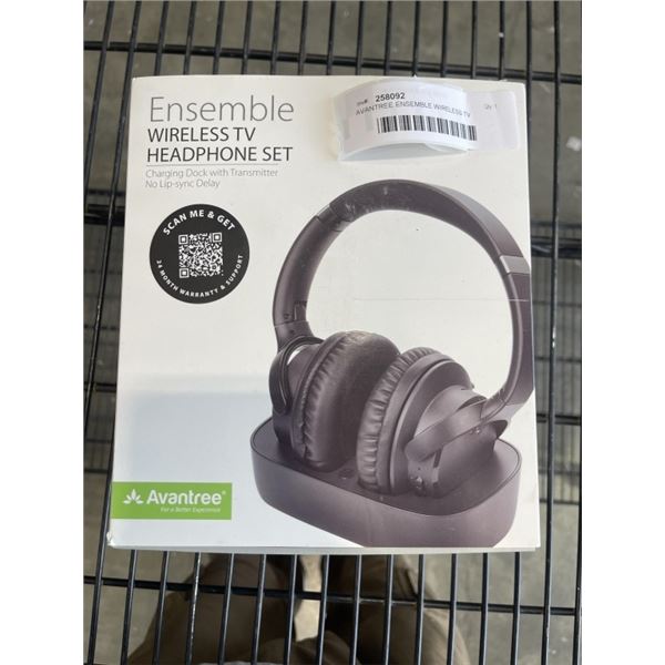 AVANTREE ENSEMBLE WIRELESS TV HEADSET