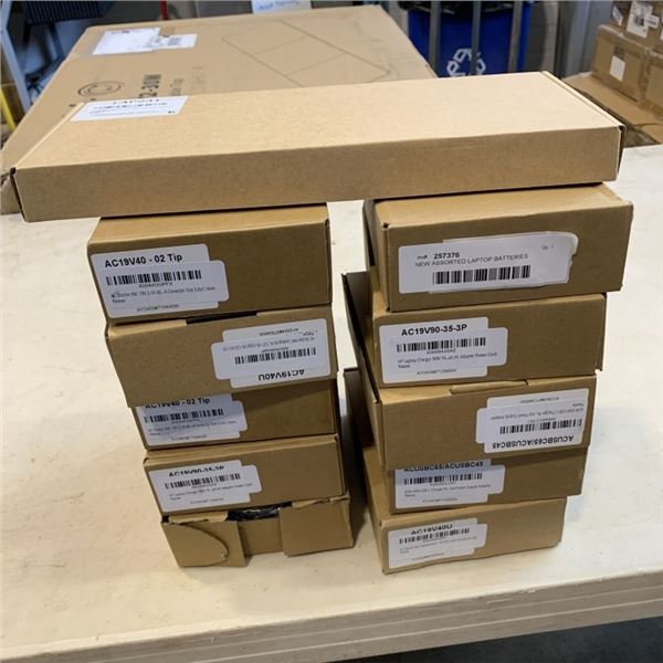 NEW ASSORTED LAPTOP BATTERIES
