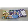 Image 1 : BASEBALL LEAGUE SHEET SET, FULL SIZE AND 2 KIDS GAMES