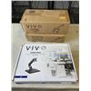 Image 1 : VIVO DUAL ADJUSTABLE MONITOR MOUNT, SINGLE MONITOR ADJUSTABLE MOUNT AND SINGLE MONITOR DESK STAND