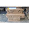 Image 1 : VIVO DUAL MONITOR DESK STAND, LAPTOP DESK MOUNT, AND SINGLE MONITOR ADJSTABLE DESK MOUNT