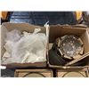 Image 2 : DECORATIVE DINNERWARE SET AND OPALESCENT GLASSWARE