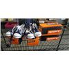 Image 1 : 4 NEW PAIRS OF SPARX CONVERSE STYLE SHOES, IN BOX WITH CARRY BAG, SIZE UK 38 AND 39