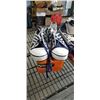 Image 2 : 4 NEW PAIRS OF SPARX CONVERSE STYLE SHOES, IN BOX WITH CARRY BAG, SIZE UK 38 AND 39