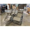 Image 1 : 2 ZERO GRAVITY PATIO LOUNGE CHAIRS