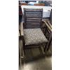 Image 3 : THREE RUSTIC PATIO CHAIRS
