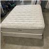 Image 1 : QUEEN SIZE SEARS OPEDIC COMFORT MATTRESS AND BOX SPRING