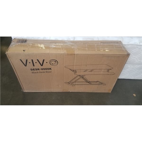 VIVO BLACK DESK RISER