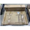 Image 1 : VIVO SILVER MOBILE DUAL TV CART
