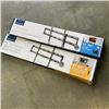 Image 1 : 2 INSIGNIA TV WALL MOUNTS 47"-90" TILTING AND 47"-90" FIXED - TOTAL RETAIL $158