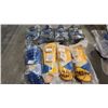Image 1 : 4 NEW PAIRS OF SLIPPERS/SANDALS AND 4 NEW 12 PACKS OF HAIR CLIPS