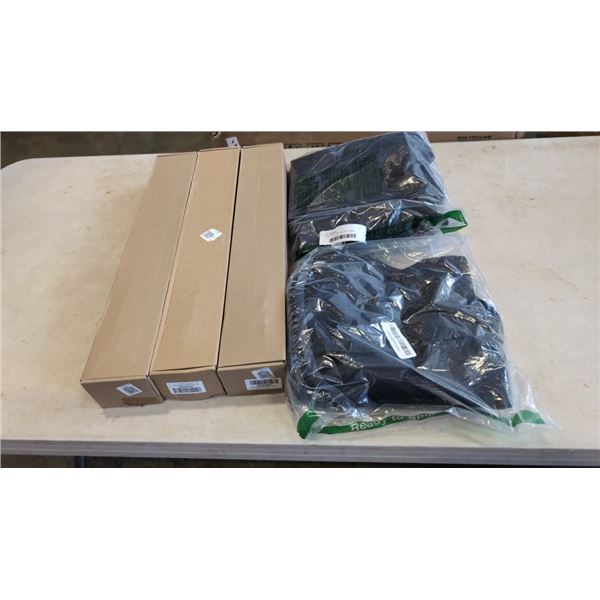 2 VIVO TV COVERS AND 3 RV TABLE SUPPORT LEGS