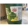 Image 2 : 4 GALLONS OF LEMON LIME SLUSH SYRUP