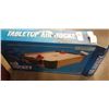Image 2 : TABLETOP AIR HOCKEY GAME AND ROLLING SUITCASE
