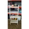 Image 1 : WHITE METAL 5FT SHELF